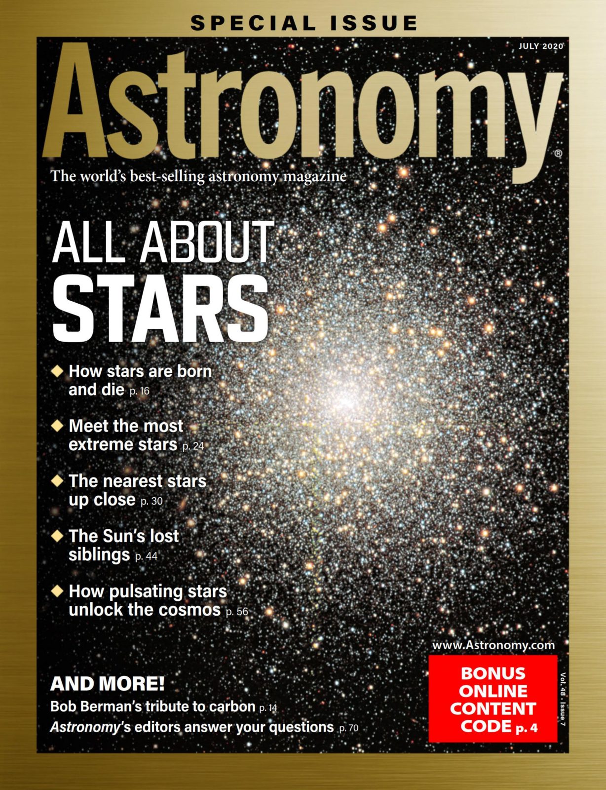 Astronomy 天文学杂志 JULY 2020
